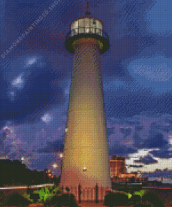 The Biloxi Lighthouse Diamond Painting