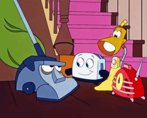 The Brave Little Toaster Diamond Painting