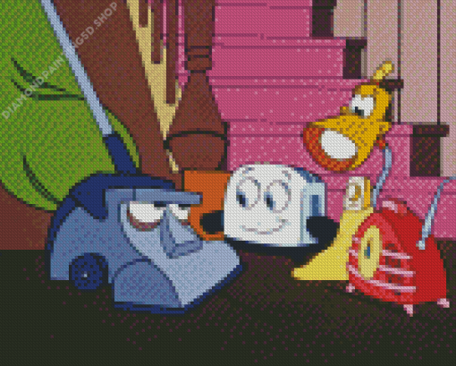 The Brave Little Toaster Diamond Painting