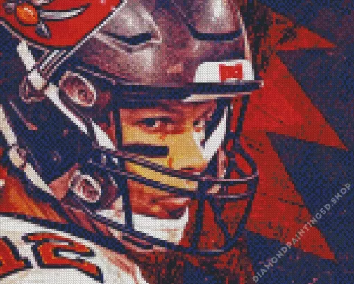 Tom Brady Diamond Painting