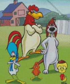 Aesthetic Foghorn Leghorn Diamond Paintings