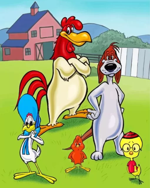 Aesthetic Foghorn Leghorn Diamond Paintings