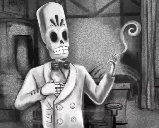 Grim Fandango Diamond Painting