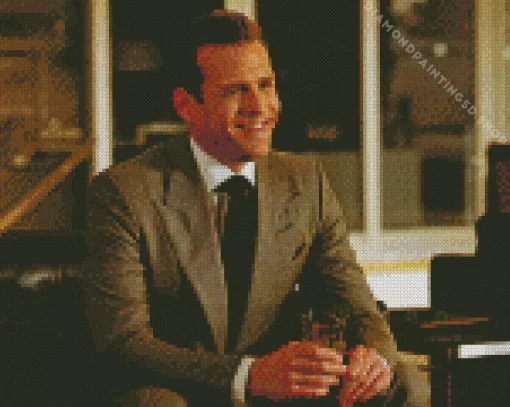 Harvey Specter Diamond Painting