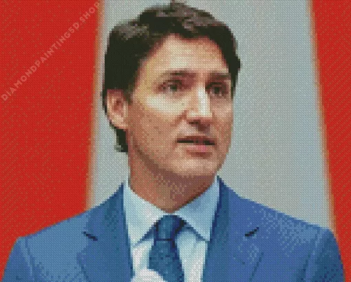 Justin Trudeau Diamond Painting