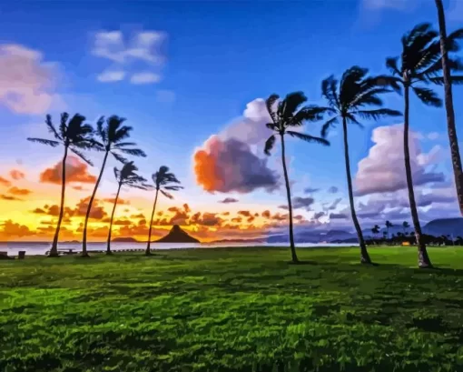 Kualoa Ranch Diamond Painting