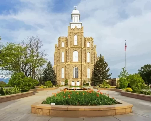 Logan Temple Diamond Painting