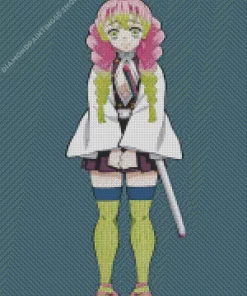 Mitsuri Kanroji Girl Diamond Painting