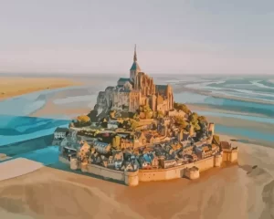 Mont Saint Michel Diamond Painting