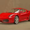 Red Ferrari F430 Diamond Painting