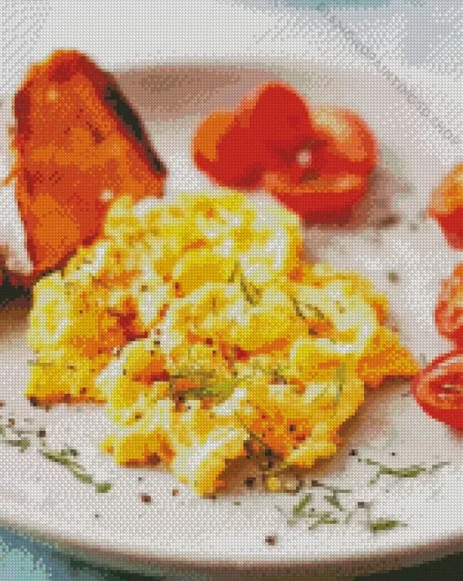 Scrambled Eggs Diamond Painting