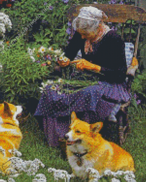 Tasha Tudor Diamond Painting