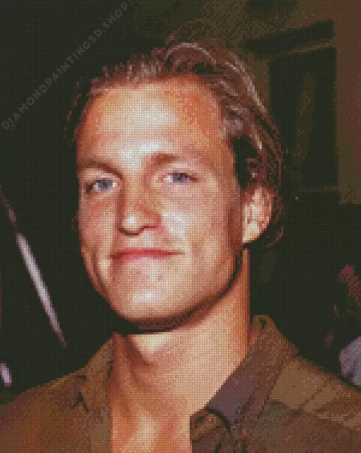 Young Woody Harrelson Diamond Painting