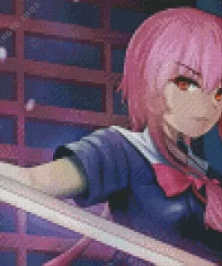 Yuno Gasai Diamond Painting