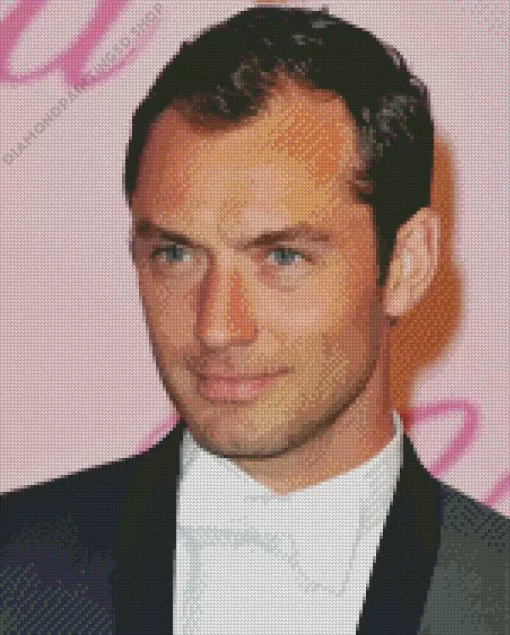 Actor Jude Law Diamond Painting