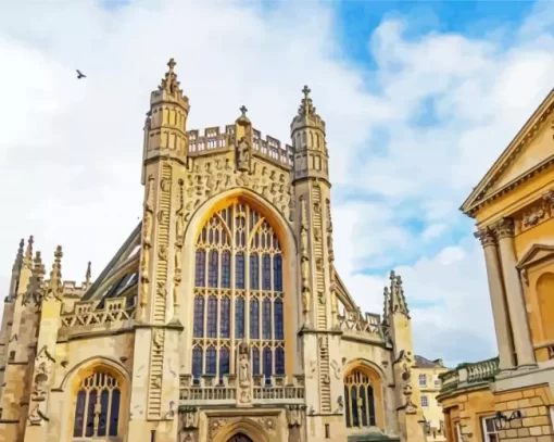 Bath City Buildings Diamond Painting