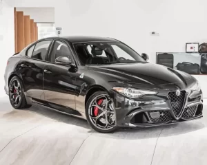 Black Alfa Romeo Diamond Painting