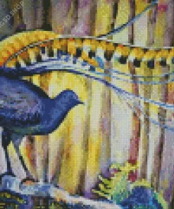 Lyrebird Art Diamond Painting