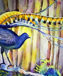 Lyrebird Art Diamond Painting