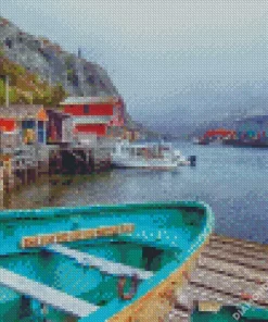 Boats In St Johns Diamond Painting