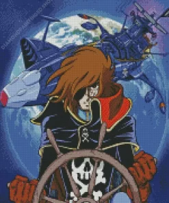 Captain Harlock Diamond Painting