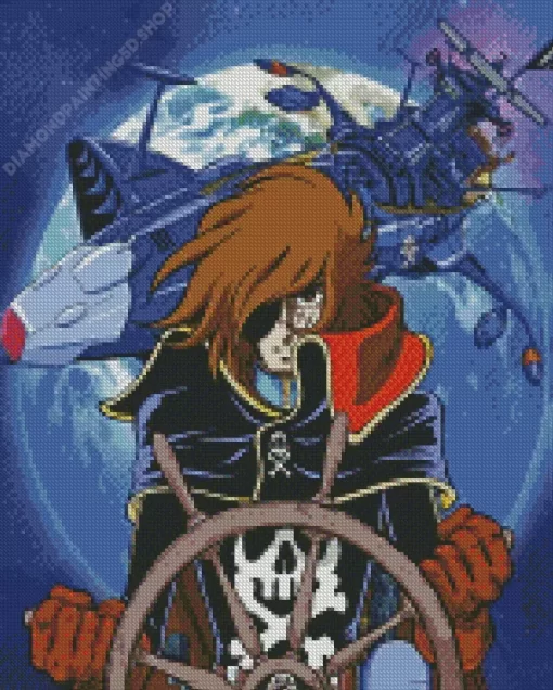 Captain Harlock Diamond Painting