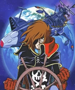 Captain Harlock Diamond Painting