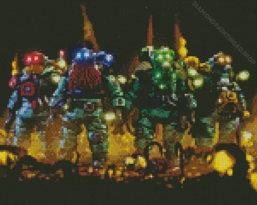 Deep Rock Galactic Diamond Painting