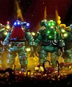 Deep Rock Galactic Diamond Painting