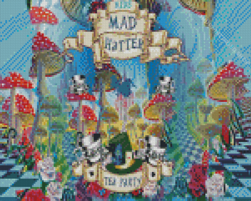 Disney Tea Party Diamond Painting