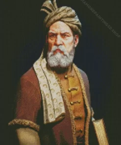 Ferdowsi Poet Diamond Painting