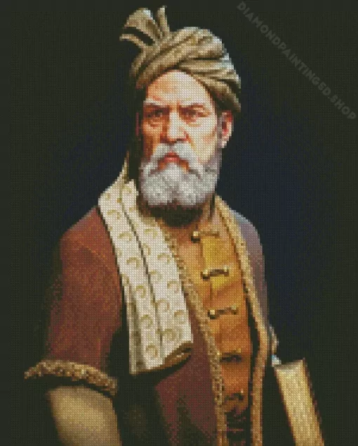 Ferdowsi Poet Diamond Painting