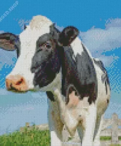 Hostein Cow Diamond Painting