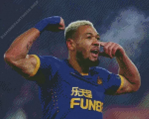 Joelinton Player Diamond Painting