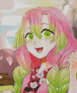 Mitsuri Kanroji Anime Diamond Painting