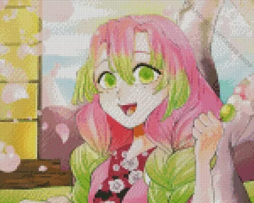 Mitsuri Kanroji Anime Diamond Painting