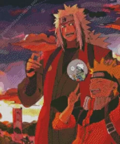 Teacher Jiraiya Diamond Painting