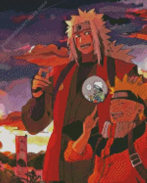 Teacher Jiraiya Diamond Painting