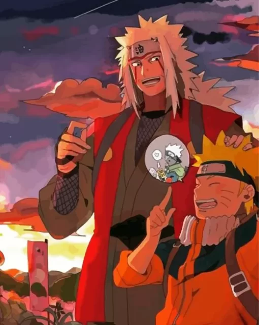 Teacher Jiraiya Diamond Painting