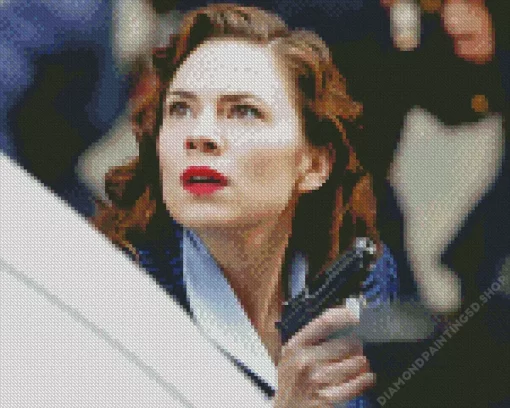 Agent Carter Character Diamond Painting