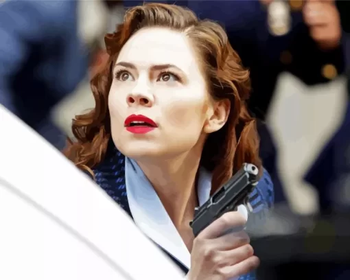 Agent Carter Character Diamond Painting