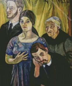 Portraits Of The Family Diamond Painting