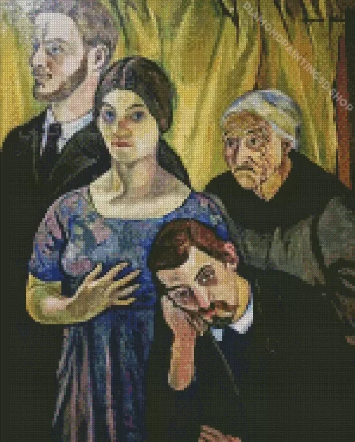 Portraits Of The Family Diamond Painting