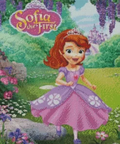 Sofia The First Diamond Painting