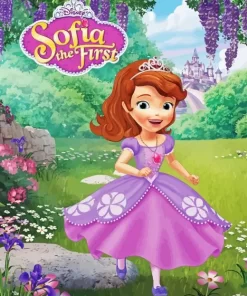 Sofia The First Diamond Painting