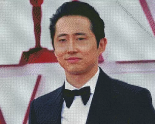 Steven Yeun Diamond Painting