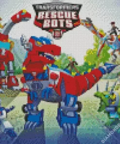 Transformers Rescue Bots Diamond Painting