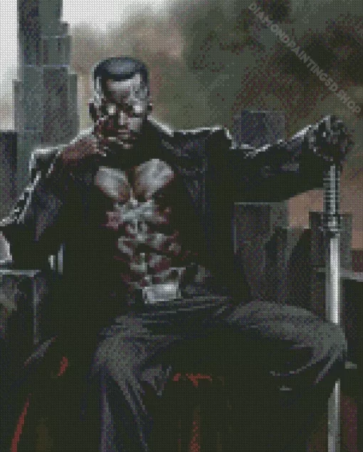 Blade Marvel Diamond Painting