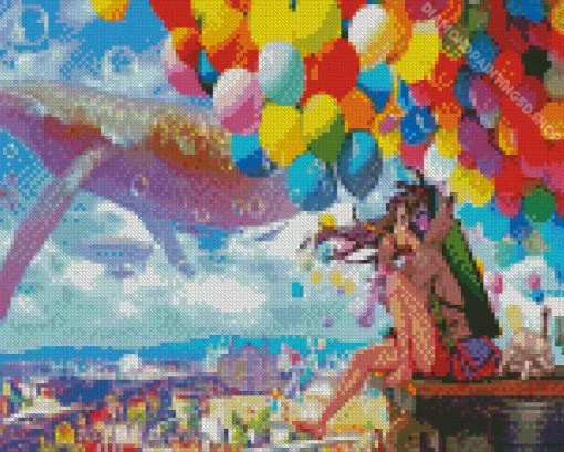 Colorful Cityscape Diamond Painting