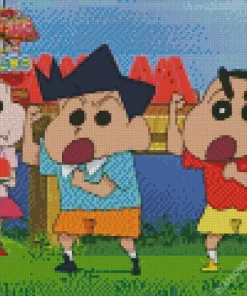 Crayon Shin Diamond Painting